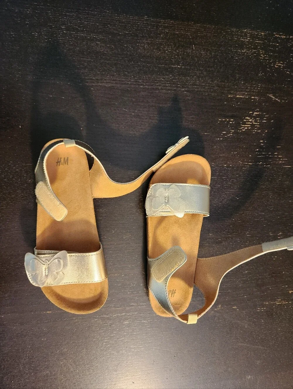 H&M shiny gold